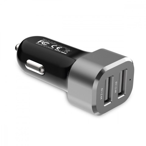 Ładowarka samochodowa Power Car Charger 24W - 2xUSB 2.4A Ładowarka samochodowa Power Car Charger 24W - 2xUSB 2.4A