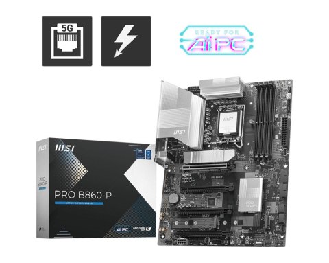 Płyta główna PRO B860-P s1851 4DDR5 ATX