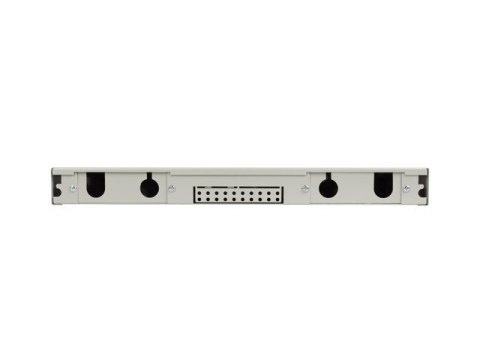 Przełącznica światłowodowa 12XSC simplex/12XLC duplex rack 19 1U szara + akcesoria Przełącznica światłowodowa 12XSC simplex/12XLC duplex rack 19 1U szara + akcesoria