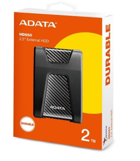 DashDrive Durable HD650 2TB 2.5'' USB3.1 Czarny DashDrive Durable HD650 2TB 2.5'' USB3.1 Czarny