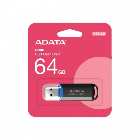 Pendrive C906 64GB USB2.0 czarny Pendrive C906 64GB USB2.0 czarny