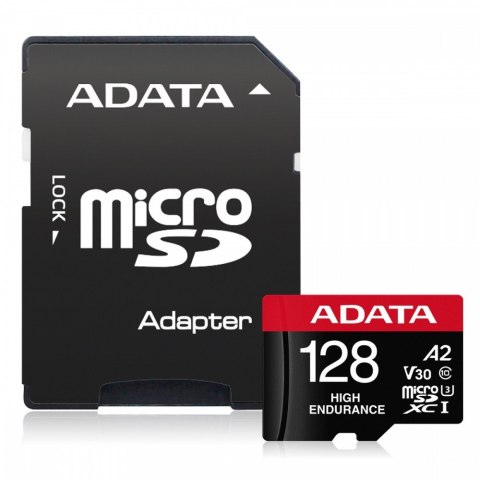 Karta microSD High Endurance 128GB UHS1 U3 V30 A2 100/85MB/s + Adapter Karta microSD High Endurance 128GB UHS1 U3 V30 A2 100/85MB/s + Adapter
