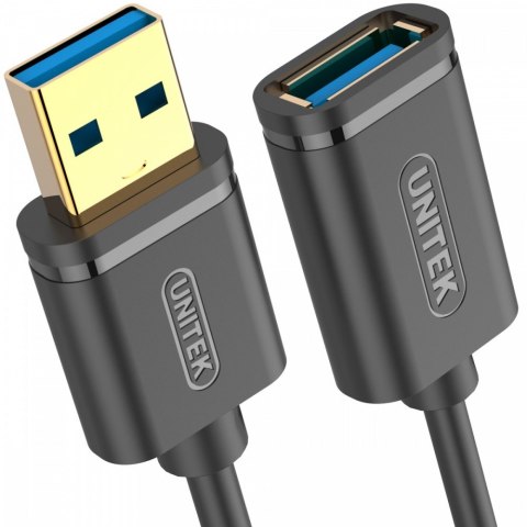 Przedłużacz USB 3.0, 1M, AM-AF; Y-C457GBK Przedłużacz USB 3.0, 1M, AM-AF; Y-C457GBK