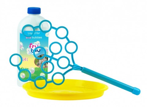 Zestaw do baniek Fru Blu Drzewko + płyn 0,4l Zestaw do baniek Fru Blu Drzewko + płyn 0,4l