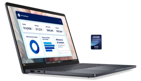 Laptop Dell Pro 14 Premium PA14250 W11P Ultra 5 236V/16GB/512GB/14.0 FHD+ 400nit/Arc/FgrPr/Cams&Mic/WLAN+BT/BcklKb/3C/vPro/3YPS 