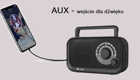 Radio HANIA czarny Radio HANIA czarny