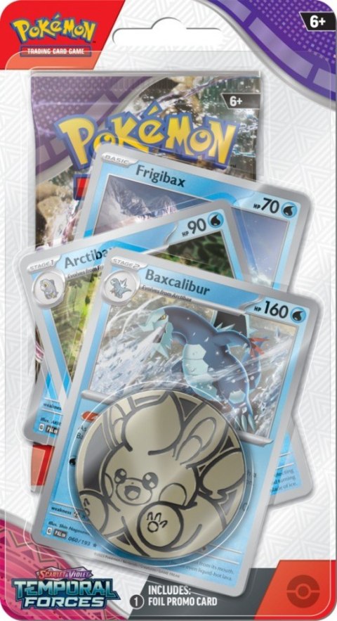Karty Scarlet & Violet - Temporal Forces - Premium Checklane Blister - Baxcalibur Karty Scarlet & Violet - Temporal Forces - Premium Checklane Blister - Baxcalibur