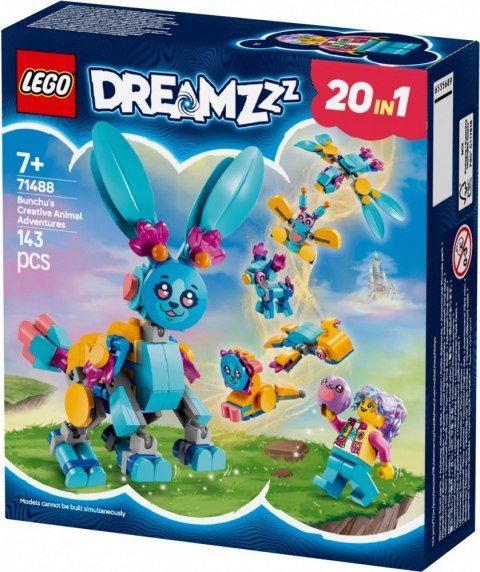 Klocki DREAMZzz 71488 Kreatywne zwierzęce przygody Bunchu
