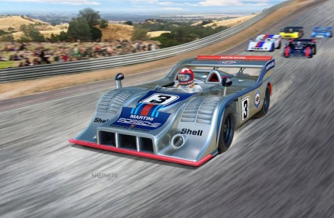 Model plastikowy Samochód Porsche 917 1/32
