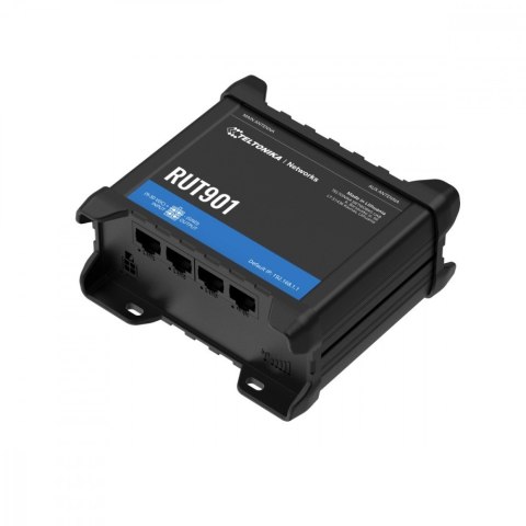 Router LTE RUT901 (Cat 4), 3G, 2G, 2xSIM, 4xRJ45, WiFi Router LTE RUT901 (Cat 4), 3G, 2G, 2xSIM, 4xRJ45, WiFi
