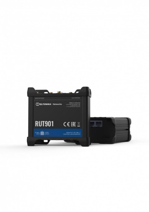 Router LTE RUT901 (Cat 4), 3G, 2G, 2xSIM, 4xRJ45, WiFi Router LTE RUT901 (Cat 4), 3G, 2G, 2xSIM, 4xRJ45, WiFi