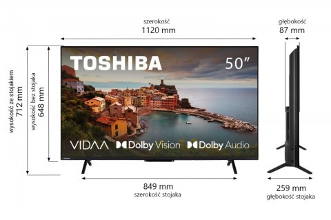 Telewizor LED 50 cali 50UV2463DG