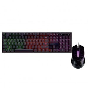 Zestaw USB: Klawiatura podświetlana + mysz podświetlana AK-50 Zestaw USB: Klawiatura podświetlana + mysz podświetlana AK-50