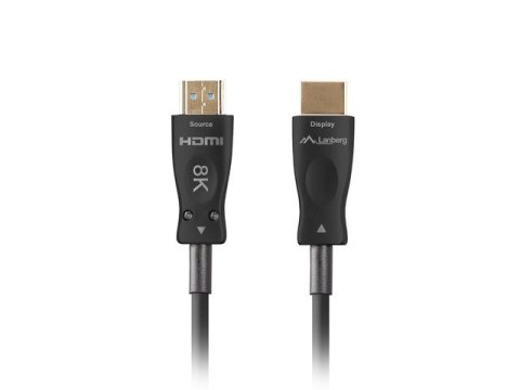 Kabel HDMI M/M v2.1 40M 8K czarny optyczny AOC Kabel HDMI M/M v2.1 40M 8K czarny optyczny AOC