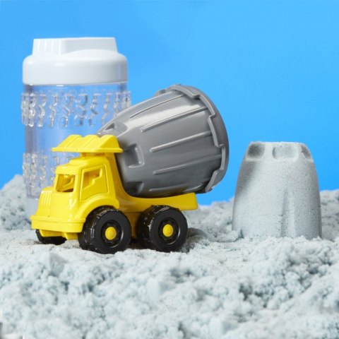 Masa plastyczna Wonder Factory Never Dry Sand Trucks, Betoniarka