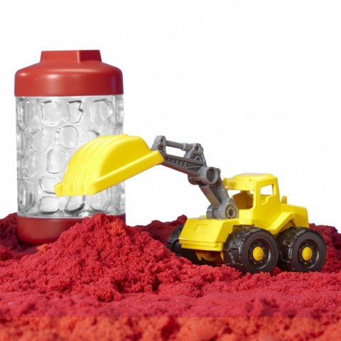 Masa plastyczna Wonder Factory Never Dry Sand Trucks, Koparka