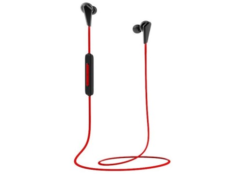 Słuchawki douszne bluetooth HE01 czerwone Słuchawki douszne bluetooth HE01 czerwone