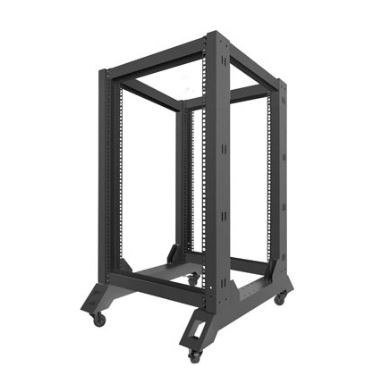 Stojak Open Rack 18U 600x800mm czarny Stojak Open Rack 18U 600x800mm czarny