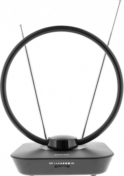 Antena wewnętrzna SDA 102 DVB-T2/T Zysk 20db,Imp 75 OHM,4G LTE Antena wewnętrzna SDA 102 DVB-T2/T Zysk 20db,Imp 75 OHM,4G LTE