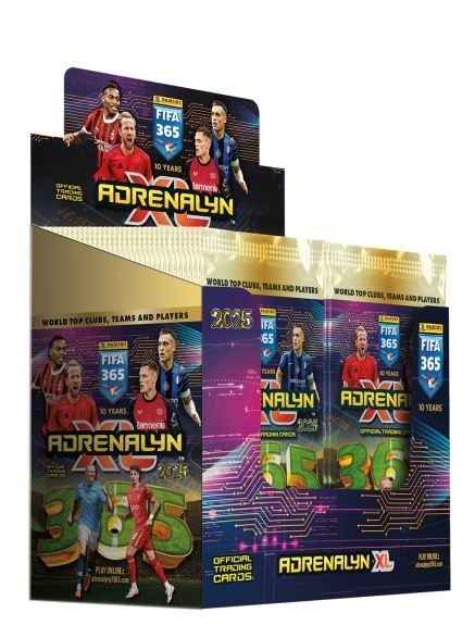 Karty FIFA 365 2025 Display Saszetka 50 sztuk Karty FIFA 365 2025 Display Saszetka 50 sztuk