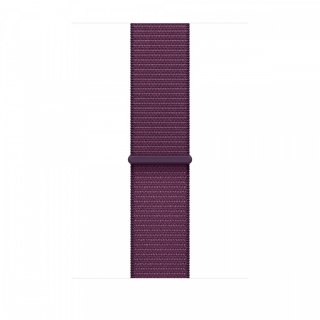 Opaska sportowa w kolorze dojrzałej śliwki do koperty 46 mm