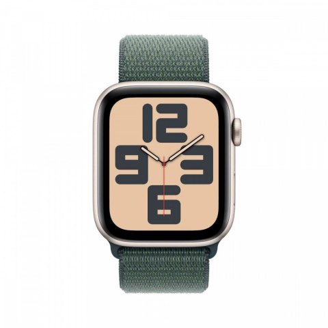 Watch SE GPS, koperta 40 mm z aluminium w kolorze księżycowej poświaty z opaską sportową w kolorze górskiego jeziora Watch SE GPS, koperta 40 mm z aluminium w kolorze księżycowej poświaty z opaską sportową w kolorze górskiego jeziora