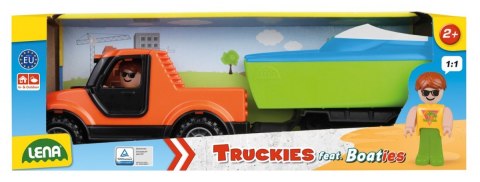 Zestaw Truckies Pickup z przyczepą Zestaw Truckies Pickup z przyczepą