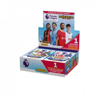 Karty Premier League PLUS 2025 saszetka display 24 sztuki