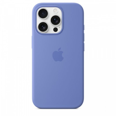 Etui silikonowe z MagSafe do iPhonea 16 Pro - błękitny hiacynt Etui silikonowe z MagSafe do iPhonea 16 Pro - błękitny hiacynt
