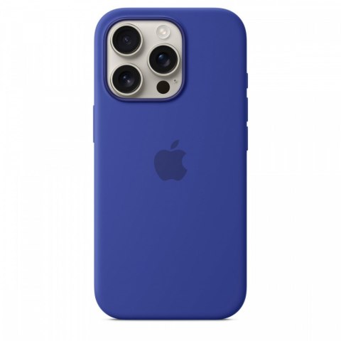 Etui silikonowe z MagSafe do iPhonea 16 Pro - ultramaryna Etui silikonowe z MagSafe do iPhonea 16 Pro - ultramaryna