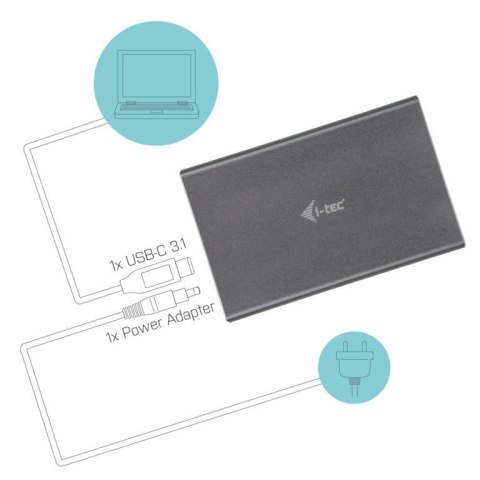 Obudowa MySafe USB 3.0/USB-C Gen.2, 2x dysk SATA M.2, RAID 0/1/JBOD Obudowa MySafe USB 3.0/USB-C Gen.2, 2x dysk SATA M.2, RAID 0/1/JBOD