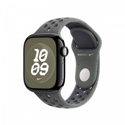 Pasek sportowy Nike w kolorze cargo khaki do koperty 40 mm - rozmiar M/L Pasek sportowy Nike w kolorze cargo khaki do koperty 40 mm - rozmiar M/L