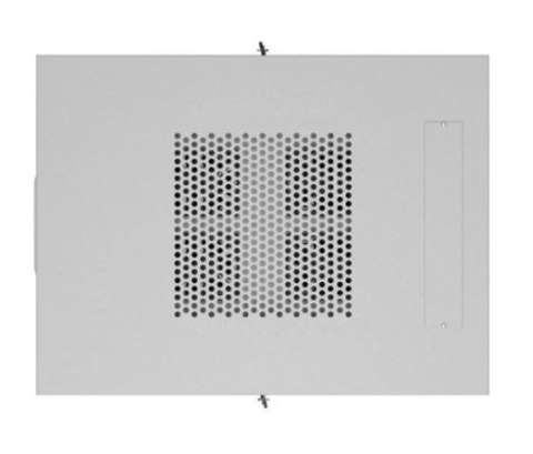 Szafa stojąca rack 19'' 22U 600x800 szara drzwi szklane LCD flack pack