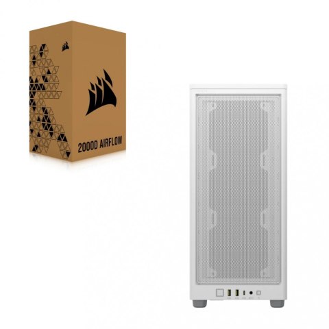 Obudowa 2000D AIRFLOW Mini-ITX Biała