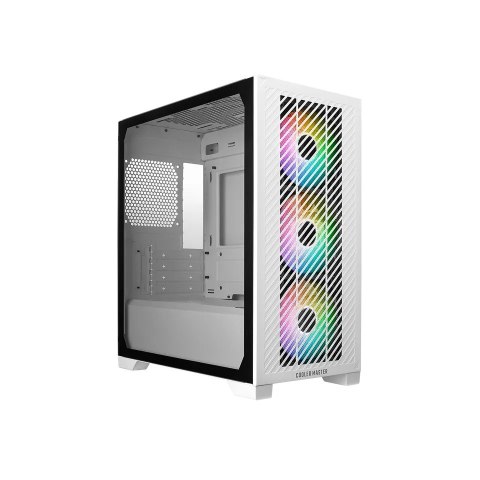 Obudowa Elite 301 ARGB z oknem Biała Obudowa Elite 301 ARGB z oknem Biała