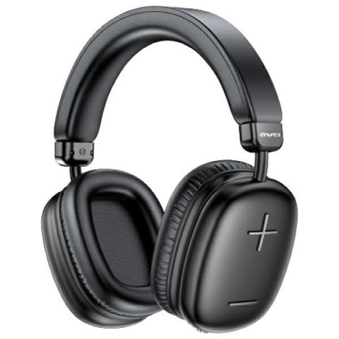 Słuchawki Bluetooth nauszne AT6 Czarne Słuchawki Bluetooth nauszne AT6 Czarne