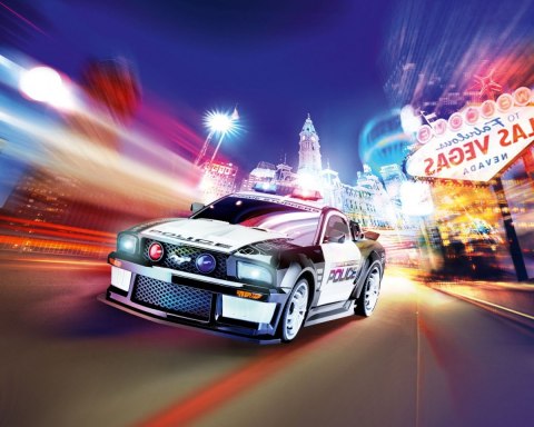 Auto zdalnie sterowane RC Car Ford Mustang Police Policja Auto zdalnie sterowane RC Car Ford Mustang Police Policja