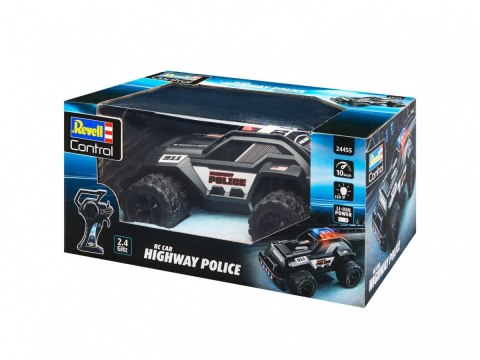 Auto zdalnie sterowane RC Car Highway Police Policja Auto zdalnie sterowane RC Car Highway Police Policja