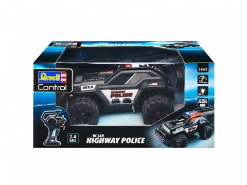 Auto zdalnie sterowane RC Car Highway Police Policja Auto zdalnie sterowane RC Car Highway Police Policja