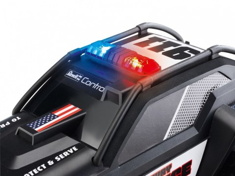 Auto zdalnie sterowane RC Car Highway Police Policja Auto zdalnie sterowane RC Car Highway Police Policja