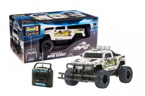 Auto zdalnie sterowane RC Monster Truck Mud Scout Auto zdalnie sterowane RC Monster Truck Mud Scout