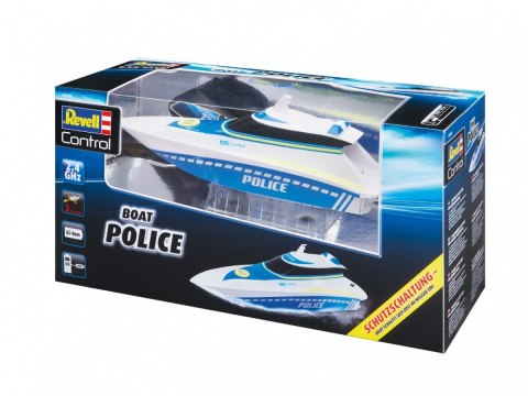 Motorówka zdalnie sterowana RC Boat Police Policja Motorówka zdalnie sterowana RC Boat Police Policja