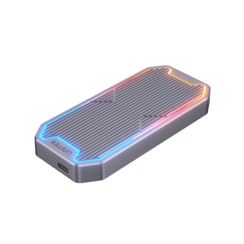 Obudowa dysku SSD M.2 NVMe/SATA 10Gbps, RGB; S1210B Obudowa dysku SSD M.2 NVMe/SATA 10Gbps, RGB; S1210B