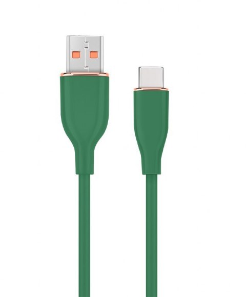 Kabel USB A do USB C 1.5M zielony Kabel USB A do USB C 1.5M zielony