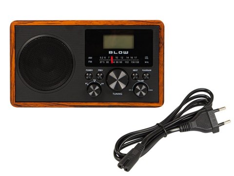 Radio przenośne analogowe RA9 V.2 AM/FM Radio przenośne analogowe RA9 V.2 AM/FM