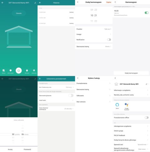 Moduł OXT do bramy garażu Wi-Fi Tuya (T210GL) bez sensora Moduł OXT do bramy garażu Wi-Fi Tuya (T210GL) bez sensora