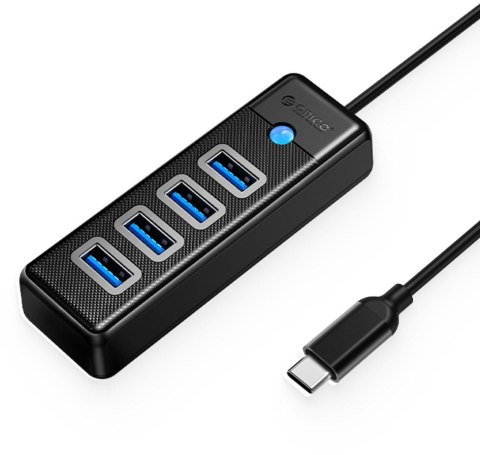 Orico Hub USB-C 4x USB-A 3.1 czarny Orico Hub USB-C 4x USB-A 3.1 czarny