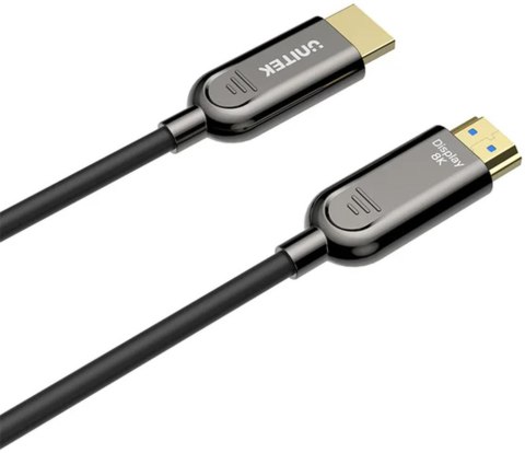 Unitek Kabel optyczny HDMI 2.1 AOC 8K 120Hz 5m Unitek Kabel optyczny HDMI 2.1 AOC 8K 120Hz 5m