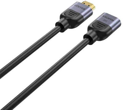 Adapter Unitek przedłużacz HDMI (M) - HDMI (F) 2.1, 8K 3m Adapter Unitek przedłużacz HDMI (M) - HDMI (F) 2.1, 8K 3m