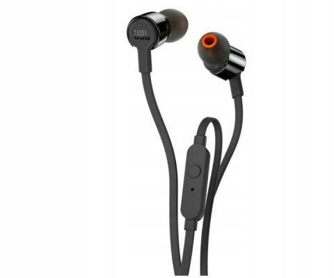 Słuchawki przewodowe JBL Tune 210 dokanałowe Czarne Słuchawki przewodowe JBL Tune 210 dokanałowe Czarne